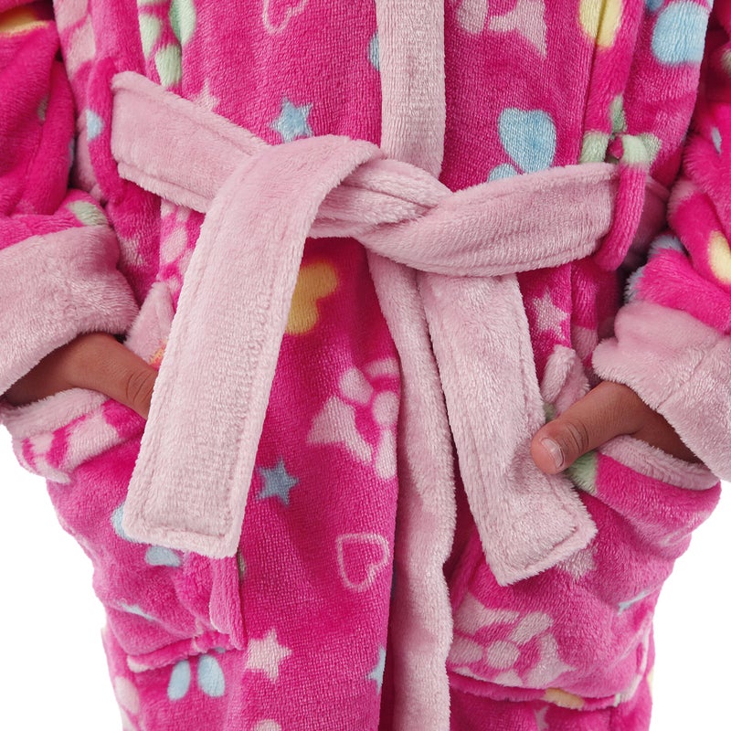 Paw Patrol Bath Robe | Skye Girls Bathrobe | Girls Robes | Size 3T Pink - Image 4